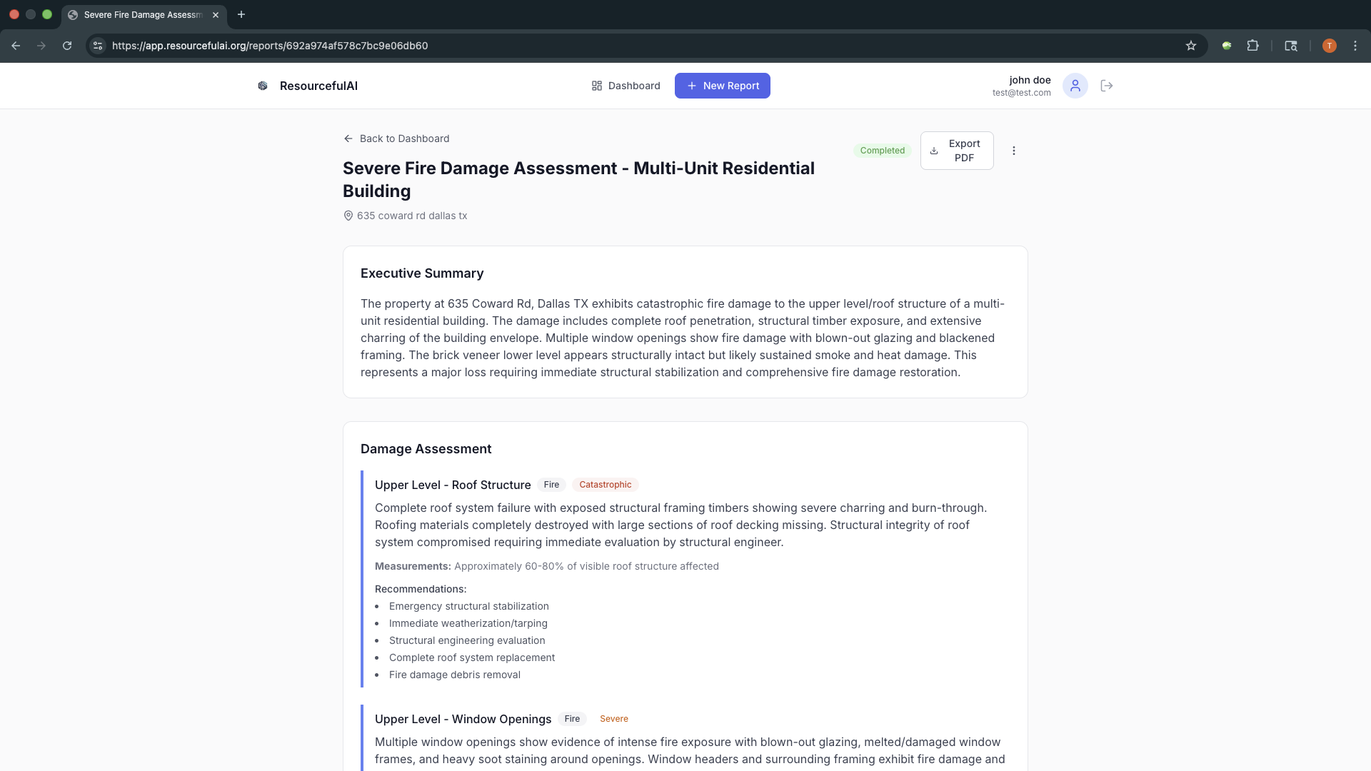 ResourcefulAI Dashboard